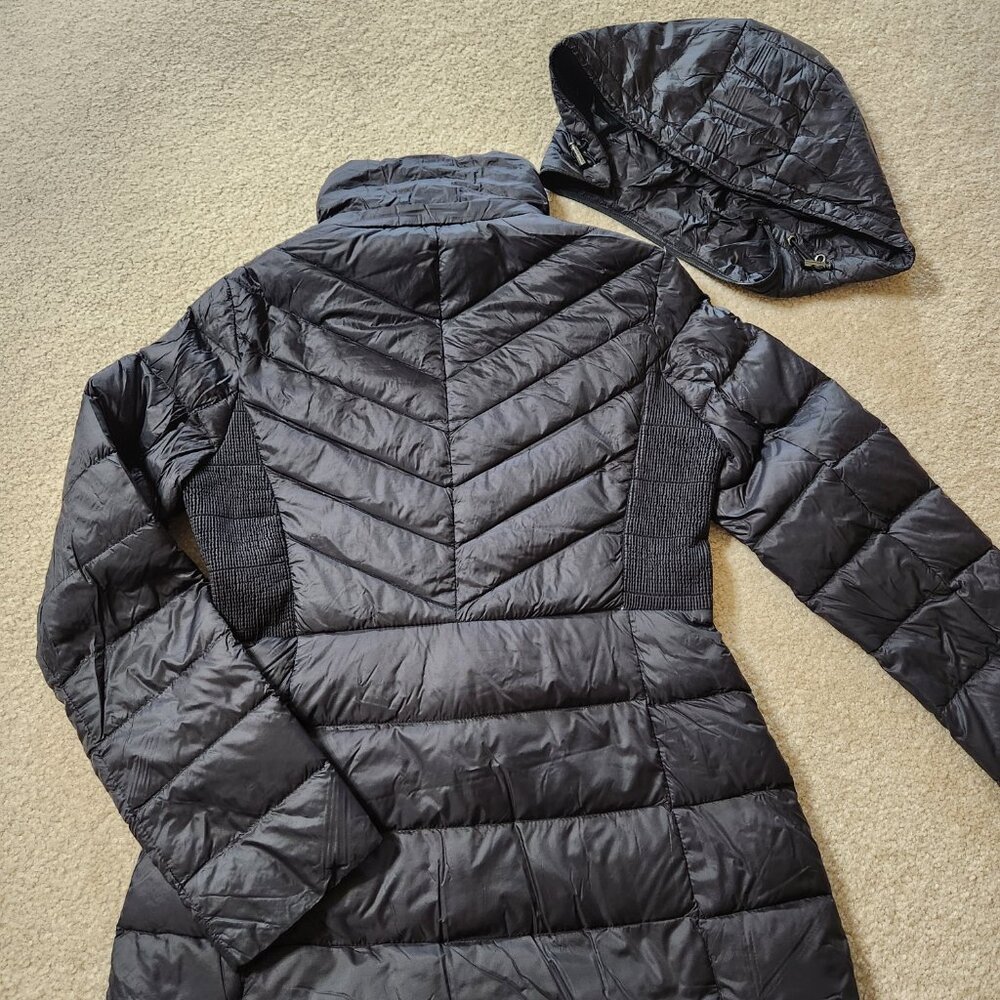 Michael Kors Black Packable Lightweight Down Fill Puffer - Women's XS - Picture 4 of 14